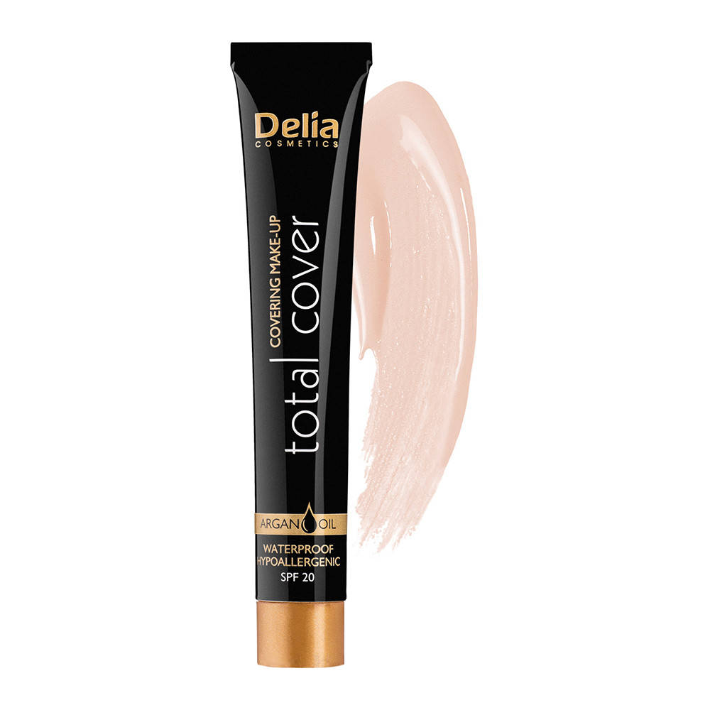 

Тональний крем з високим криючим ефектом Delia Cosmetics Delia Total Cover