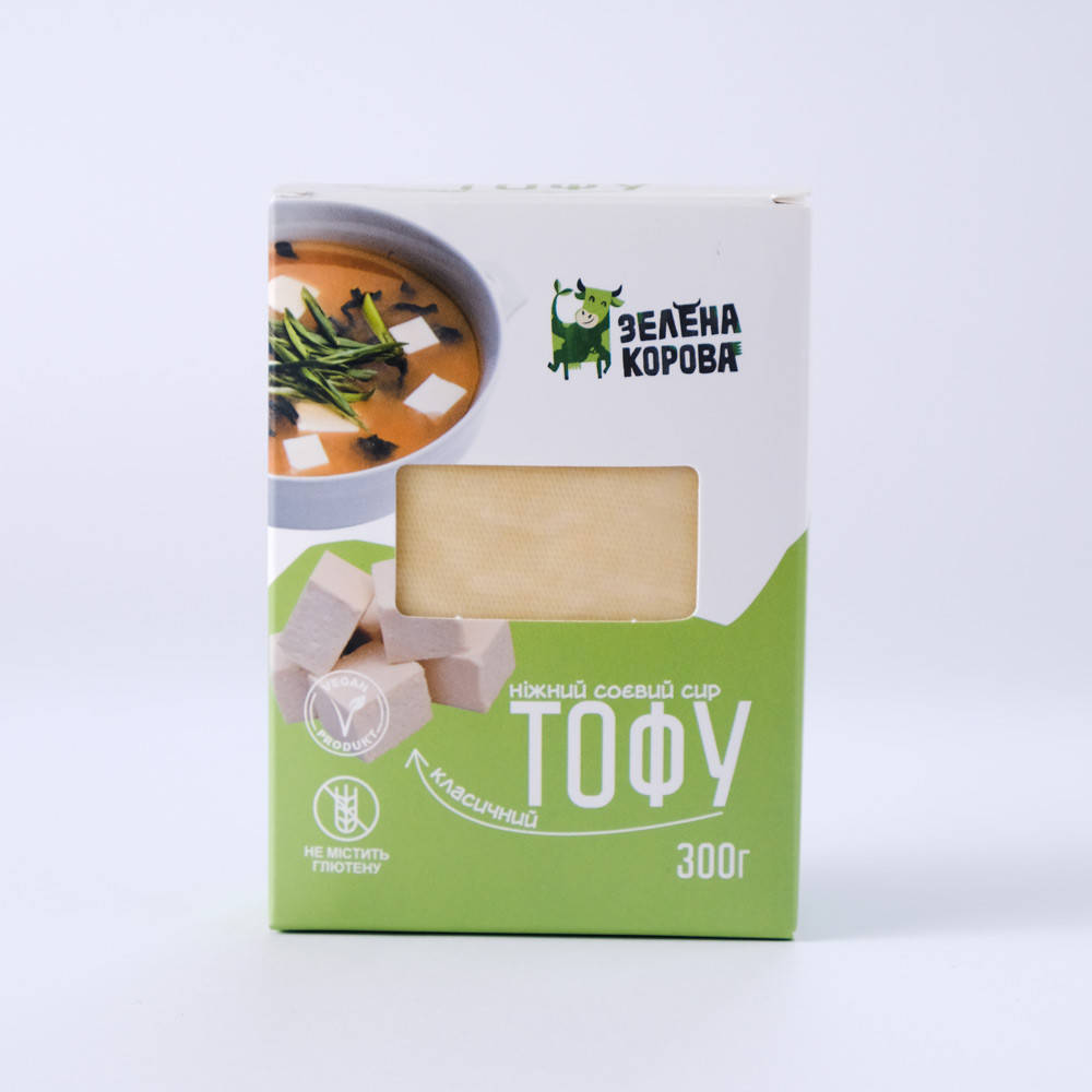 

Сыр тофу классический Зелена Корова 300г