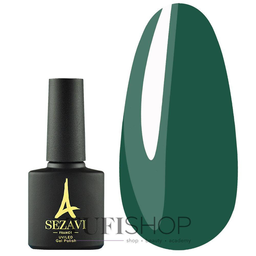 

Гель-лак SEZAVI Vert №VR130 темно-зеленый 8 мл
