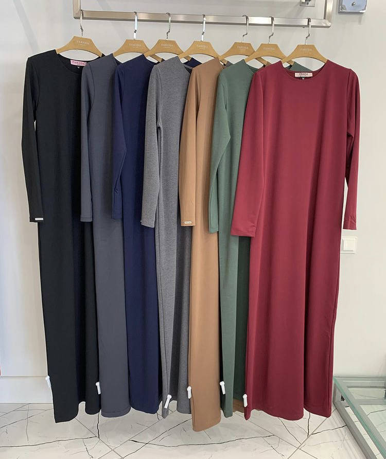 

Базовое платье макси