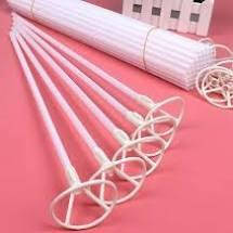 

Палочки держатели для шаров + насадки белые, Белый