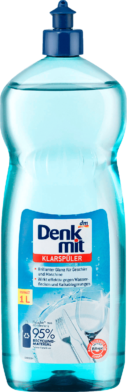 

Ополаскиватель для посудомоечной машины ,Denkmit Klarspüler, 1 l