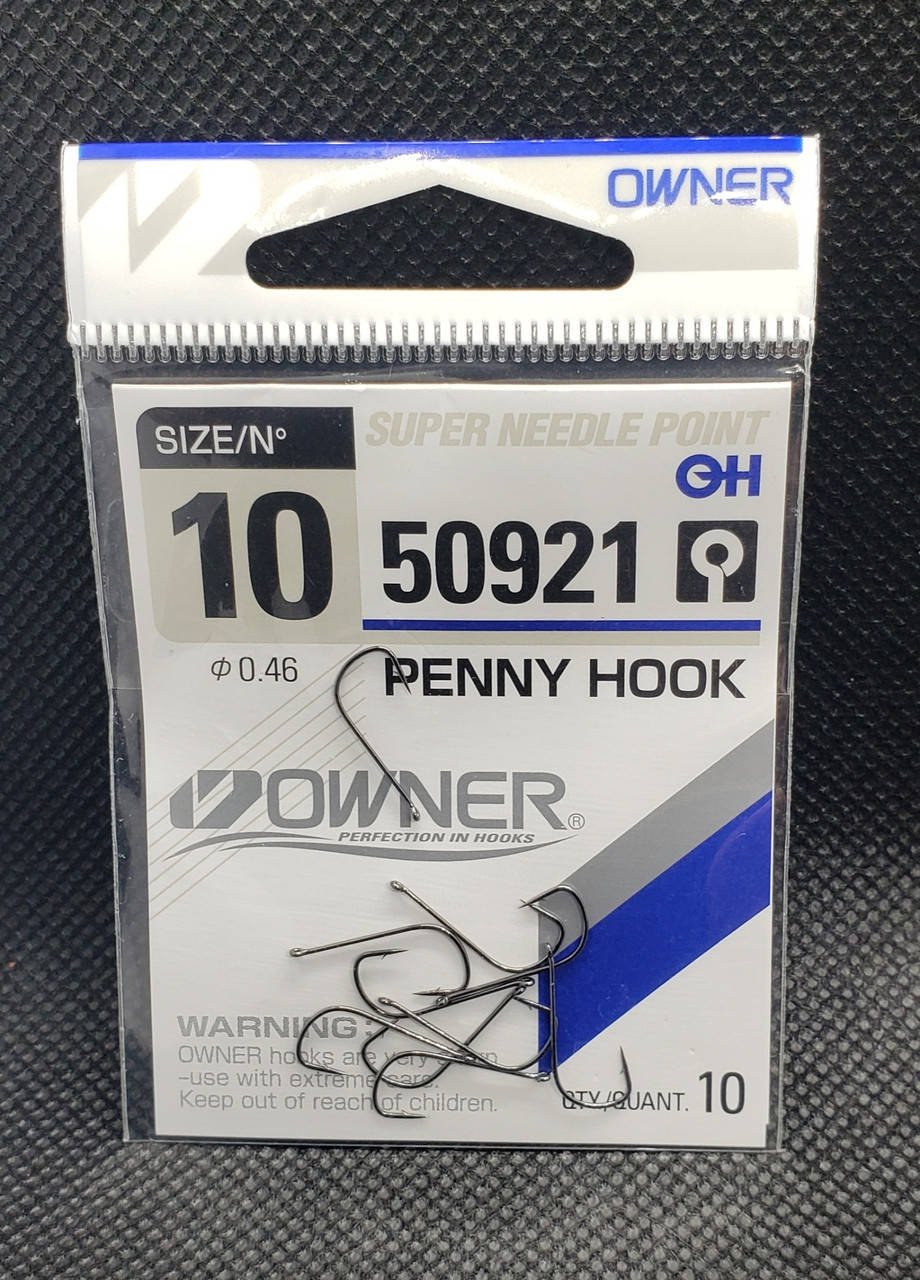 

Крючки рыболовные Owner 50921 #10 PENNY HOOK 10шт,