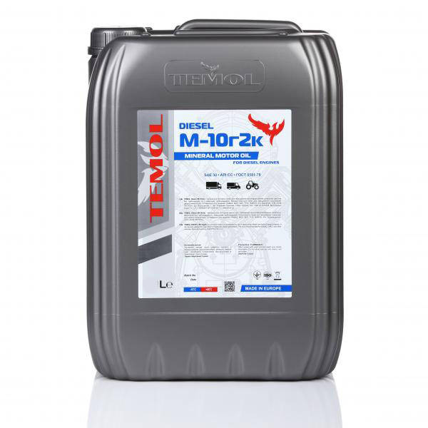 

Моторна олива Temol М10Г2К 10л