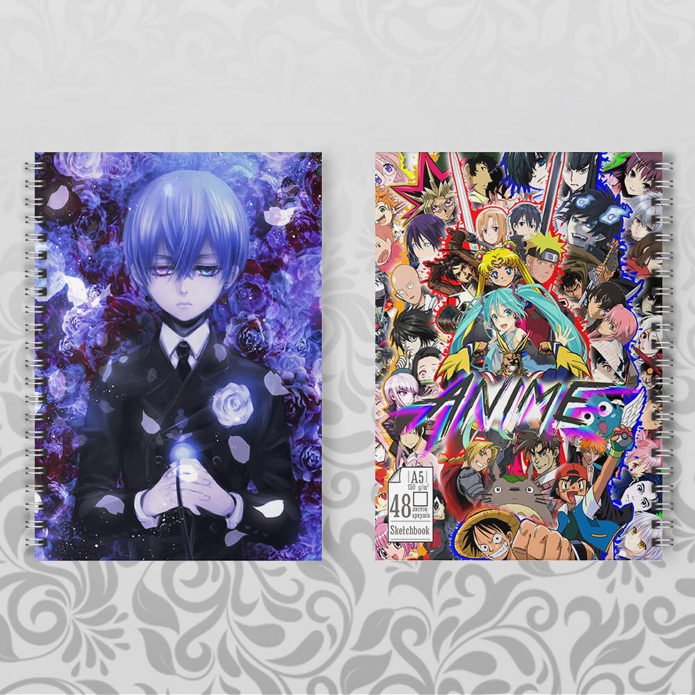 

Скетчбук Аниме Black Butler 020