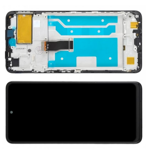 

Дисплей Huawei P Smart 2021 DNN-LX9 PPA-LX2 модуль в сборе с тачскрином, черный, Original PRC, с рамкой
