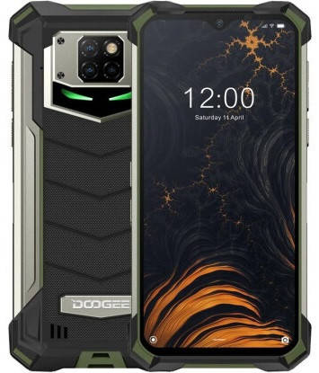 

Смартфон Doogee S88 Pro 6/128GB Green, 2sim, 10000mAh, IP69K, 21+8+8/16Мп, экран 6.3" IPS, 8 ядра, GPS, 4G, Зелёный