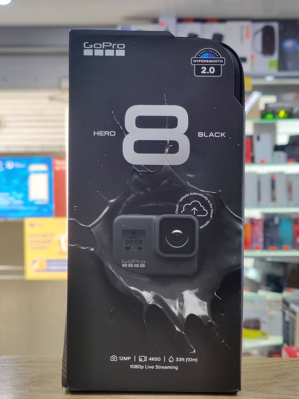 

Экшн-камера GOPRO HERO 8 BLACK CHDHX-802-RW с кейсом для транспортировки, Черный