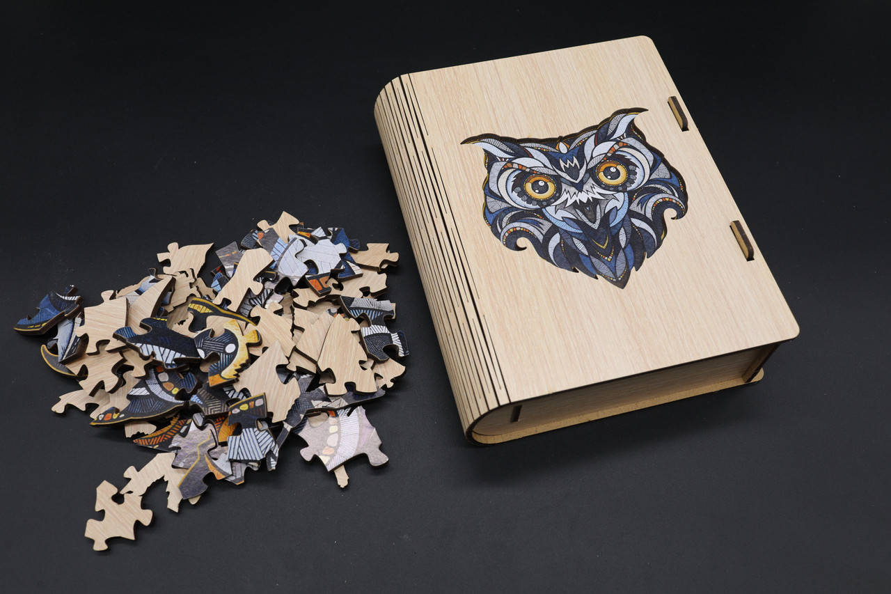 

Пазлы из фанеры.