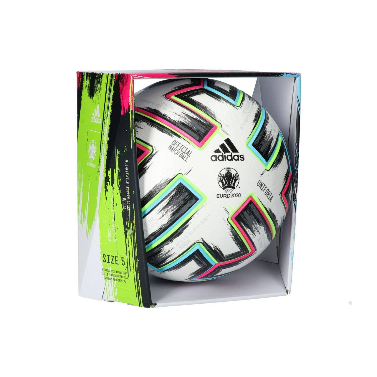 

Мяч для футбола Adidas Uniforia Euro 2020 OMB(FIFA QUALITY PRO) FH7362
