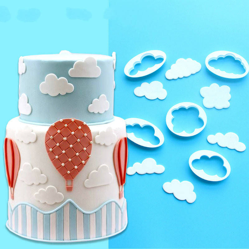 

Набор вырубок облачки, 5 шт