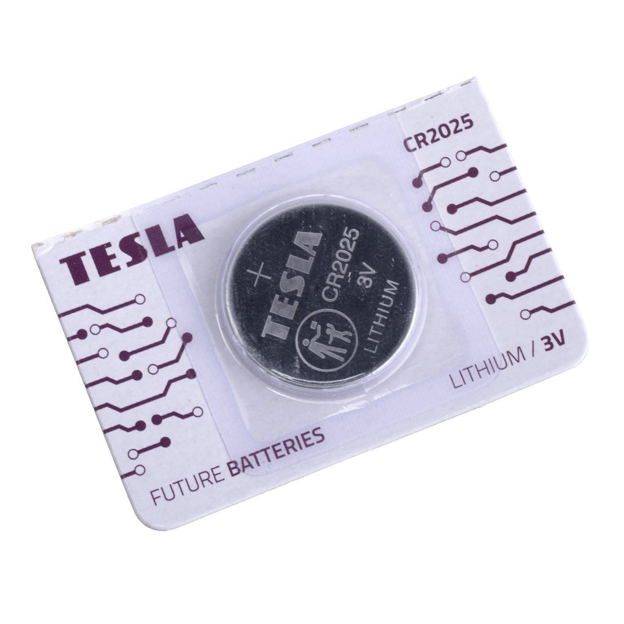 

Батарейка литиевая CR2025 3V, TESLA Tesla