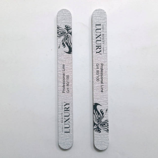 

Пилка полировочная для ногтей прямая серая Beauty Luxury BM-01G 80/100
