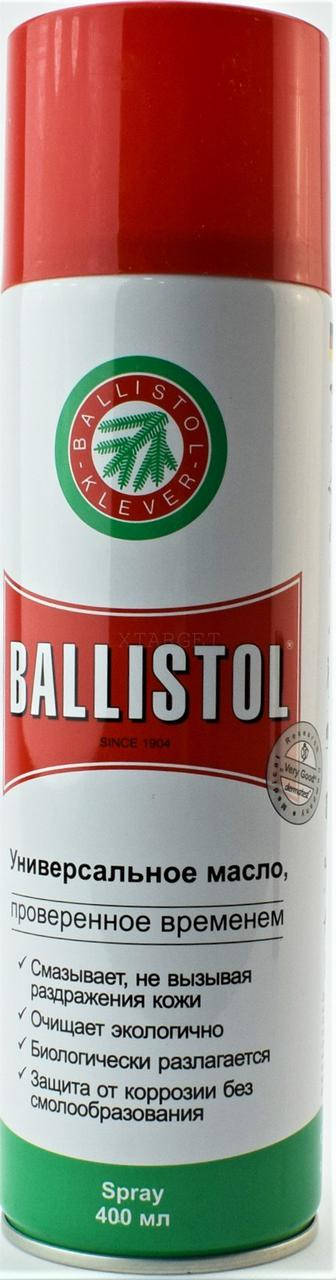 

Масло Clever Ballistol 400мл. ружейное, спрей
