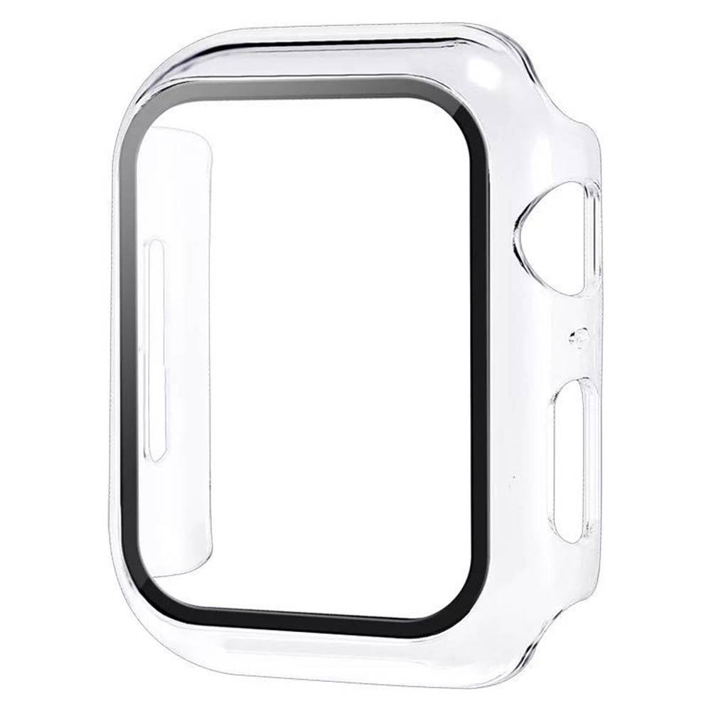 

Чехол с защитным стеклом Protective Cover with Glass для Apple Watch 41mm прозрачный