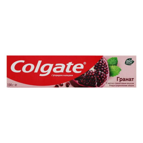 

Зубная паста Colgate колгейт “Гранат” с мятно-гранатовым вкусом, 100 мл (154 г)