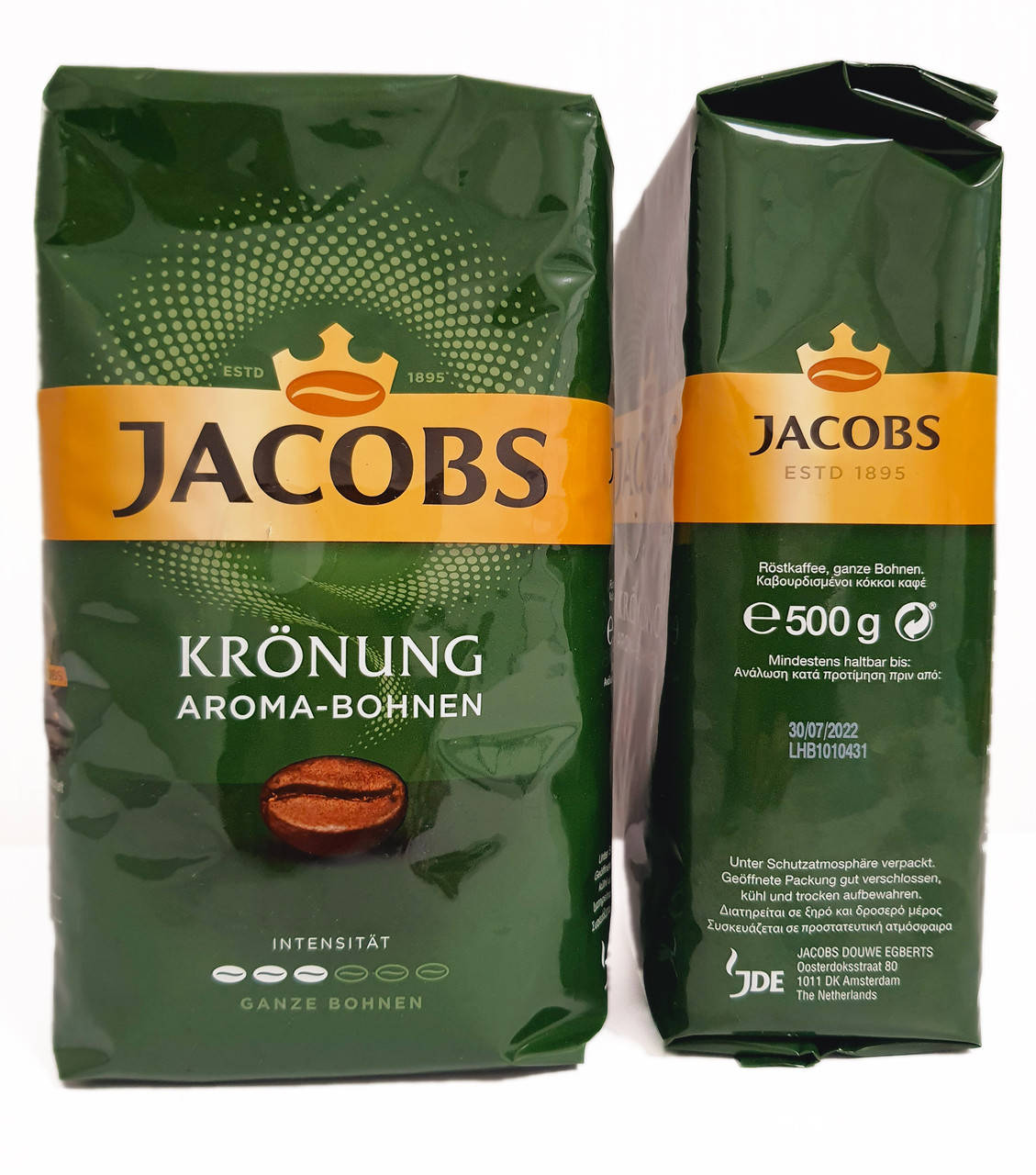

Кофе в зёрнах Jacobs Kronung (Якобс Королевский) 500г Германия