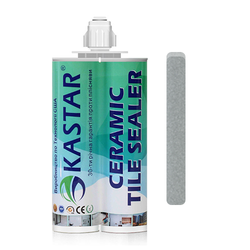 

Эпоксидная затирка Kastar Ceramic Tile Sealant бетонно-серый 400мл