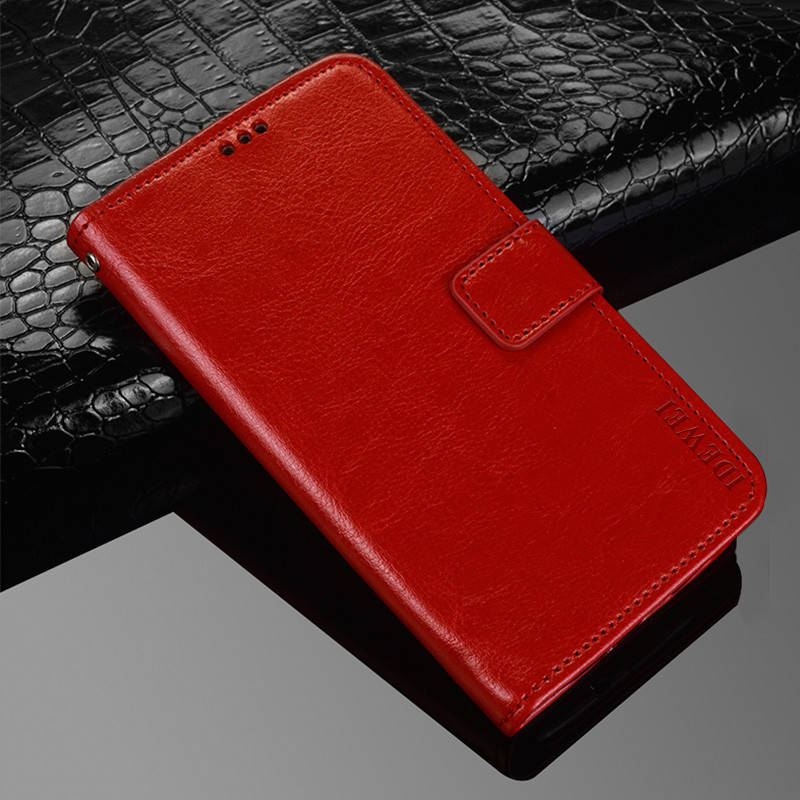 

Чехол Idewei для Leagoo M8 / M8 Pro книжка кожа PU Красный