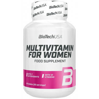

Вітаміни для жінок Multivitamin For Women BioTech USA - 60 таб