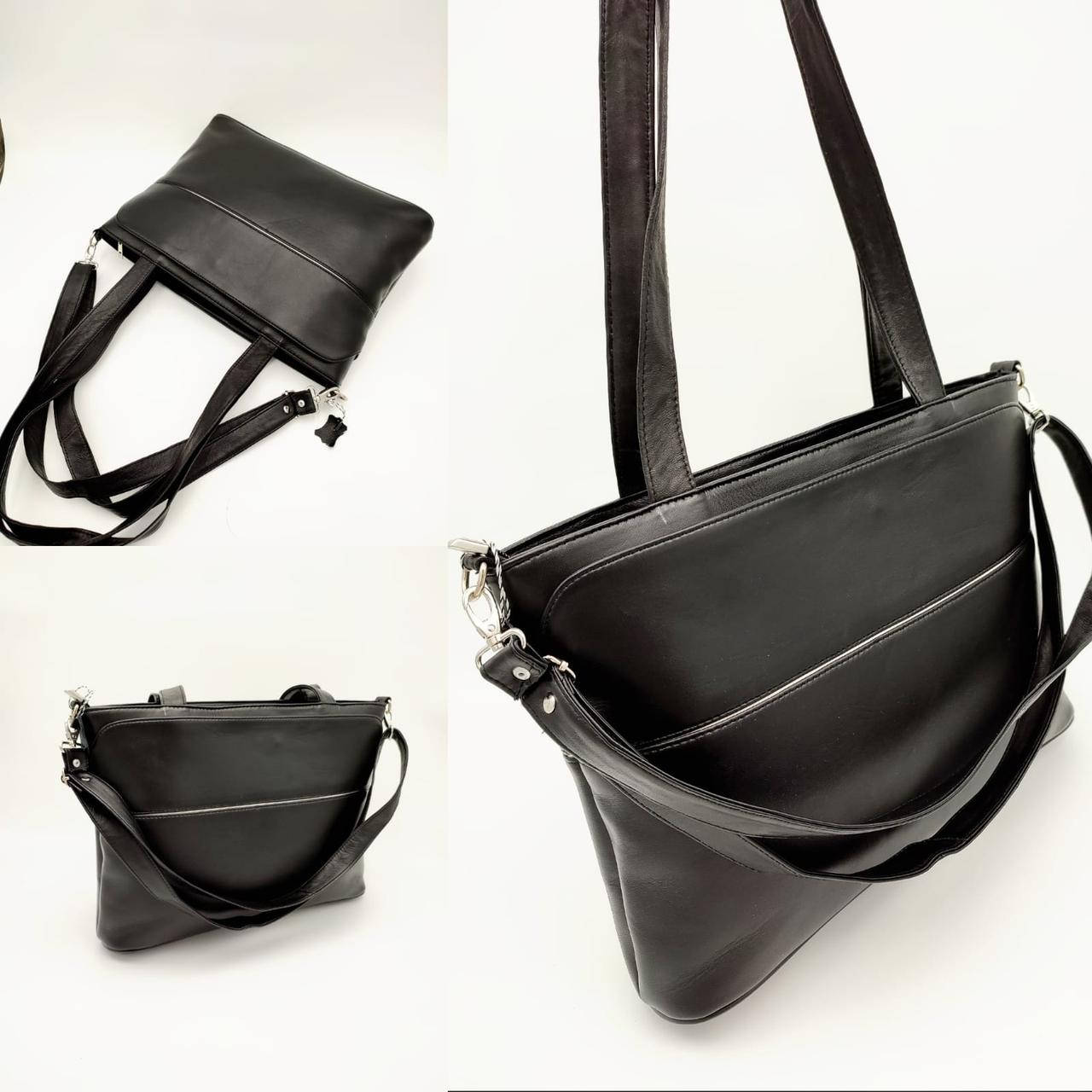 

Сумка женская на 4 отделения, НАТУРАЛЬНАЯ КОЖА, р.27*40*10 см "David Bags"недорого оптом от прямого поставщика