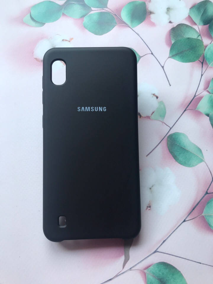 

Силиконовый чехол Silicone Case для Samsung Galaxy А10 (2019) А105 Чёрный, Черный