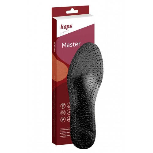 

Ортопедические бескаркасные стельки на латексном основании Kaps Master Black 40
