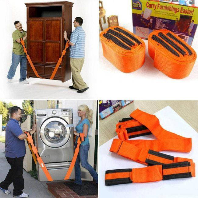 

Ремни для переноса мебели Carry Furnishings Easier 2шт ремни для груза