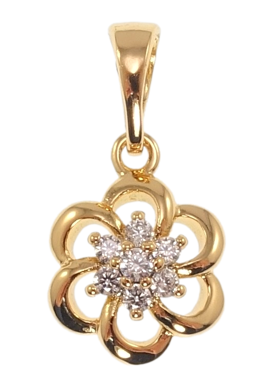 

Кулон Xuping Позолота 18K "Цветок" для цепочки до 5мм
