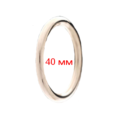 

Кольцо металлическое OLYMPIC 6мм х 40мм (размер S)