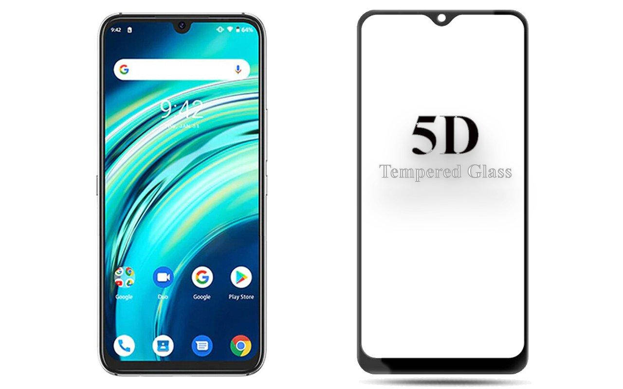 

Защитное стекло 5D для UMIDIGI A9 Pro, Черный