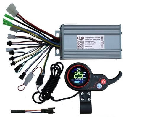 

Контроллер 36/48v/500/600w с ручкой газа куркового типа + LCD дисплей