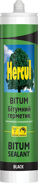 

Битумный герметик HERCUL BITUM черный 280мл