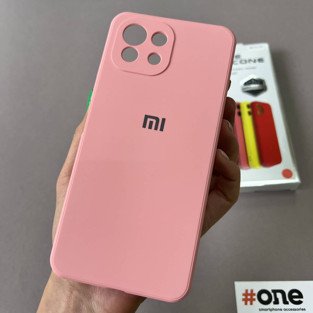 

Чехол для Xiaomi Mi 11 Lite с микрофиброй защитой для камеры чехол на телефон сяоми ми 11 лайт розовый S1Q