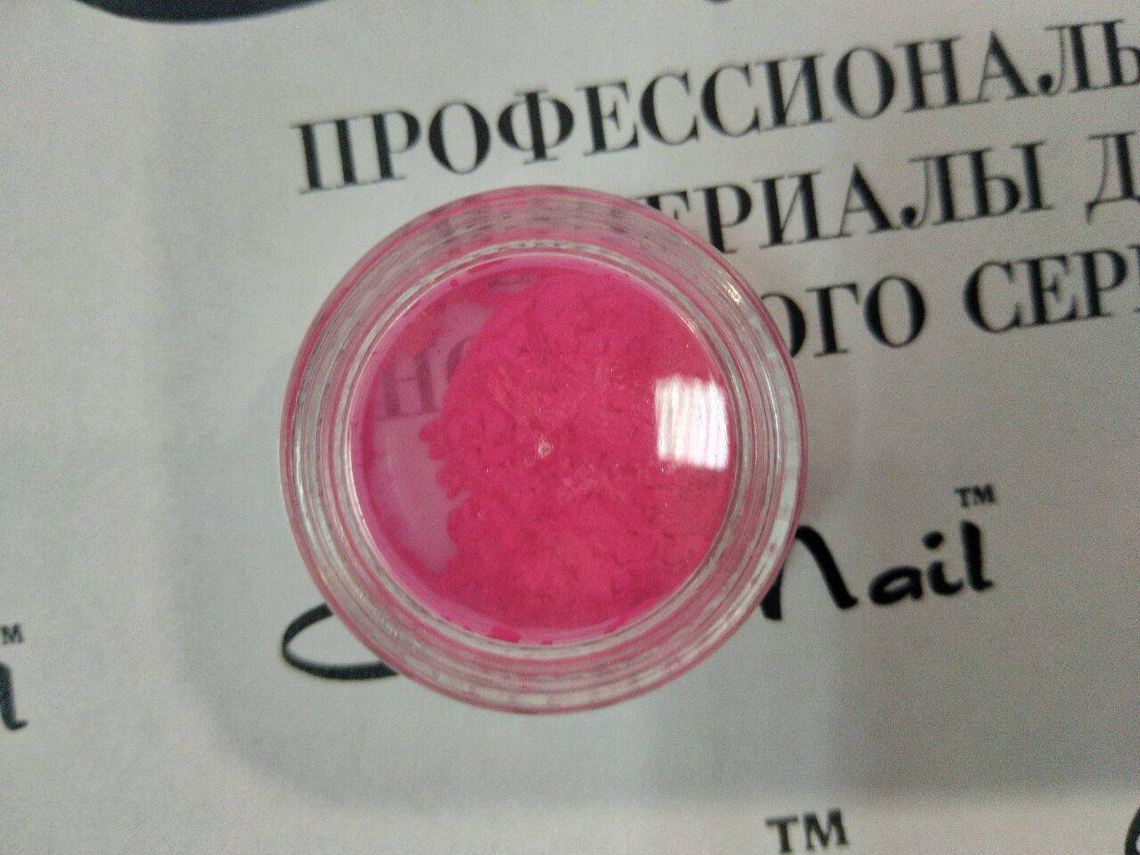 

Пигмент для декора ногтей - малина, Малиновый