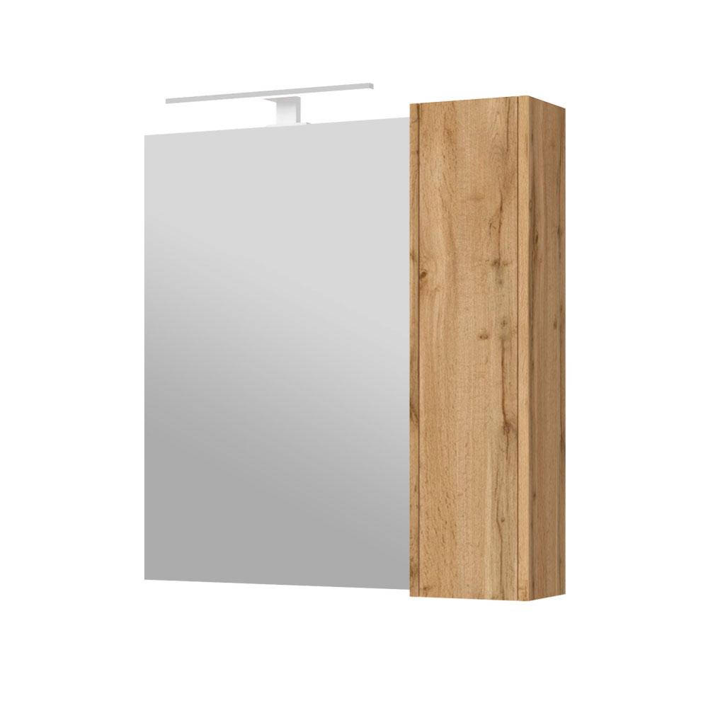 

Зеркальный шкаф Ювента Bronx BrxMC-80 дуб Вотан