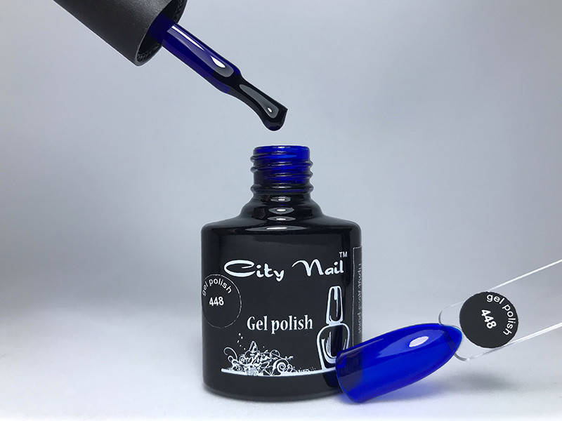 

Гель-лак CityNail 448 синий