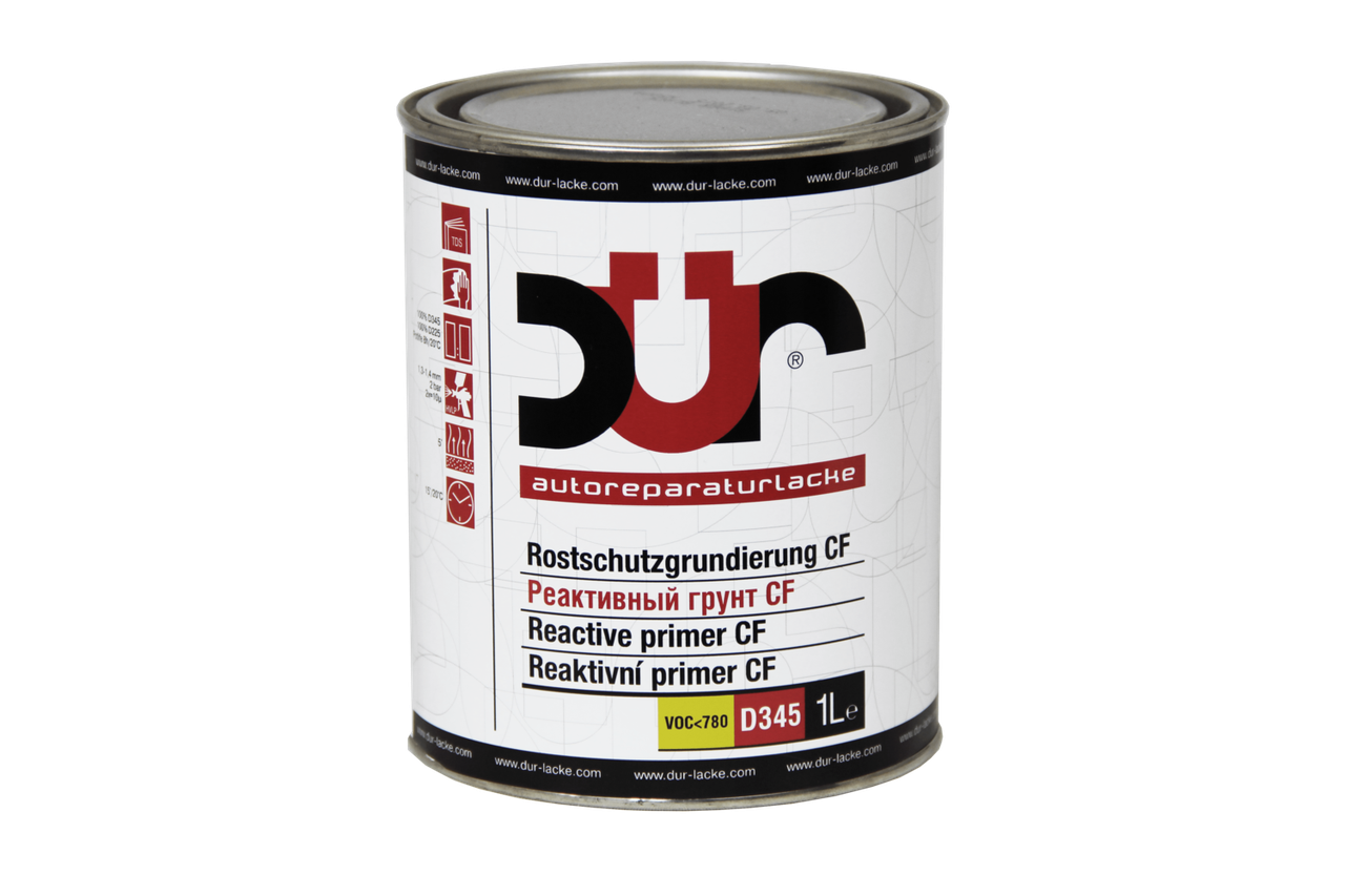 

Грунт реактивный CF DUR (1л) (D345) серый + активатор D225 (1л)