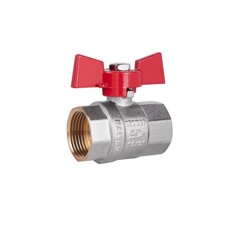 

Кран кульовий SD Plus 1" ВР для води (метелик) SD602NW25PN40
