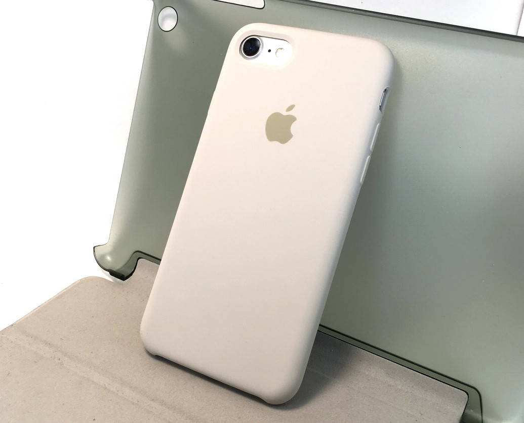 

Чехол для iPhone 7, 8 SE 2020 накладка бампер противоударный силиконовый Original Soft Touch, Серый