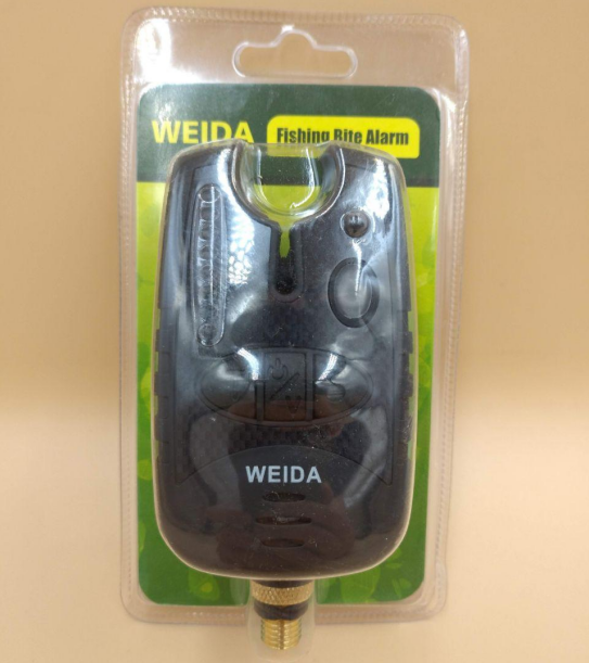 

Сигнализатор поклёвки Weida FA209+крона ночная подсветка, направление поклевки