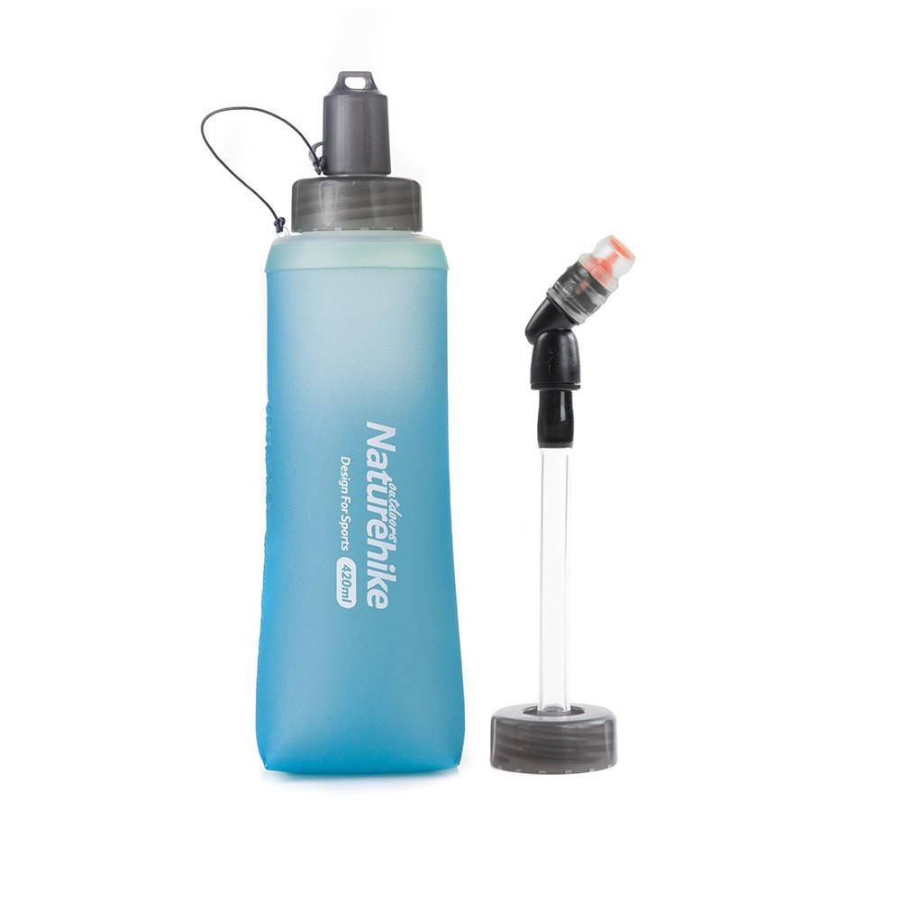 

Фляга Naturehike Soft Flask 420 мл блакитна NH17S028-B