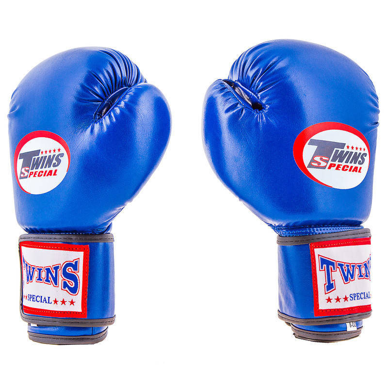 

Боксерские перчатки Twins 8, 10, 12 oz Синий, 12