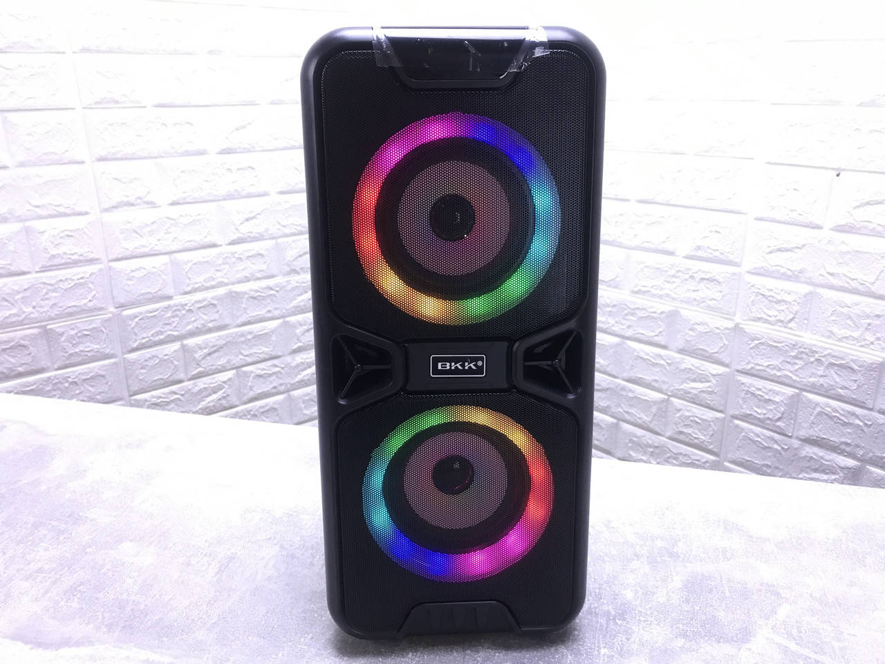 

Колонка портативная с подсветкой и Bluetooth BKK B86