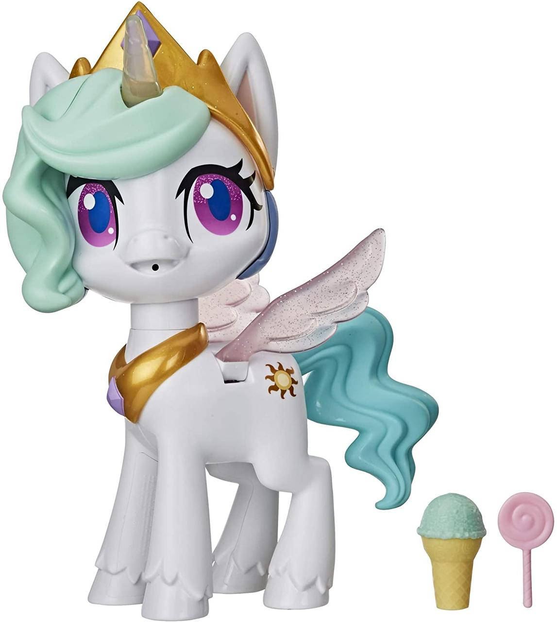 

Май литл пони Селестия интерактивная Волшебный поцелуй My Little Pony Magical Kiss Princess Celestia, Белый