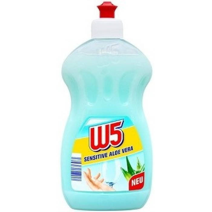 

Бальзам для миття посуду W5 Sensitive Aloe Vera, 500 мл