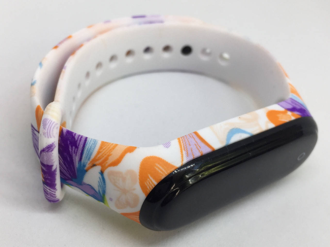

Ремешок для фитнес-браслета Xiaomi mi band 3 ми бенд 4 с цветами