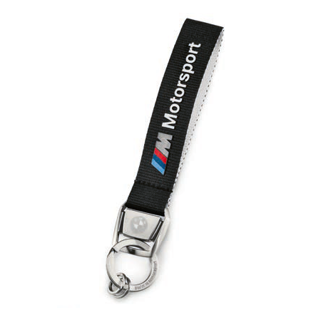 

Оригинальный брелок BMW M Motorsport Key Ring Pendant, Black, артикул 80272461131, Черный