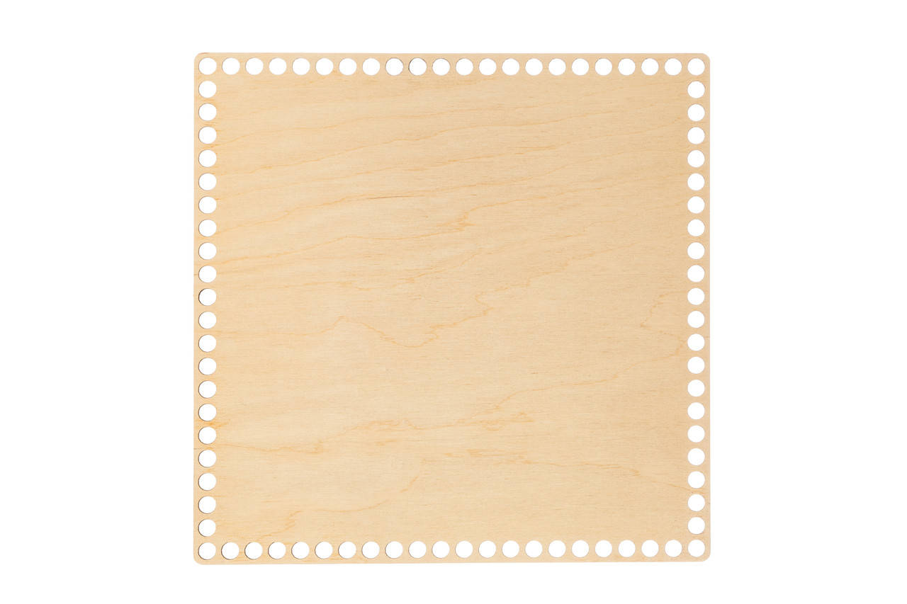 

Денце квадратне 25х25 см (отвір Ø 8 мм)