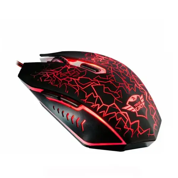 

Мышка Trust GXT 105 Black Red игровая USB, Черный
